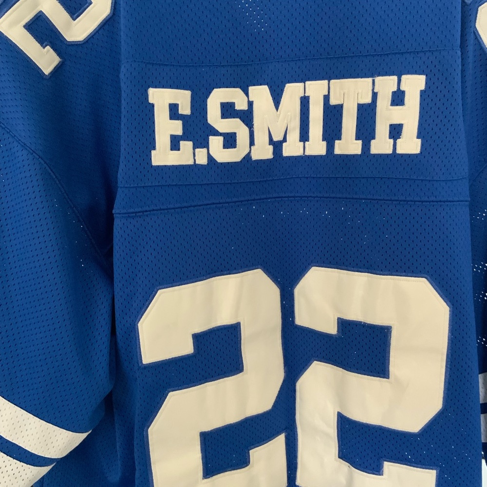 Vintage #22 EMMITT SMITH Dallas Cowboys NFL Mitchell & Ness